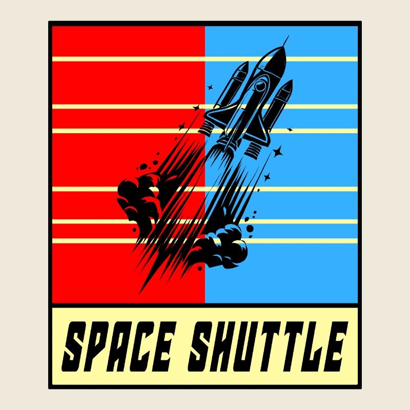 Raumschiff Vintage Design