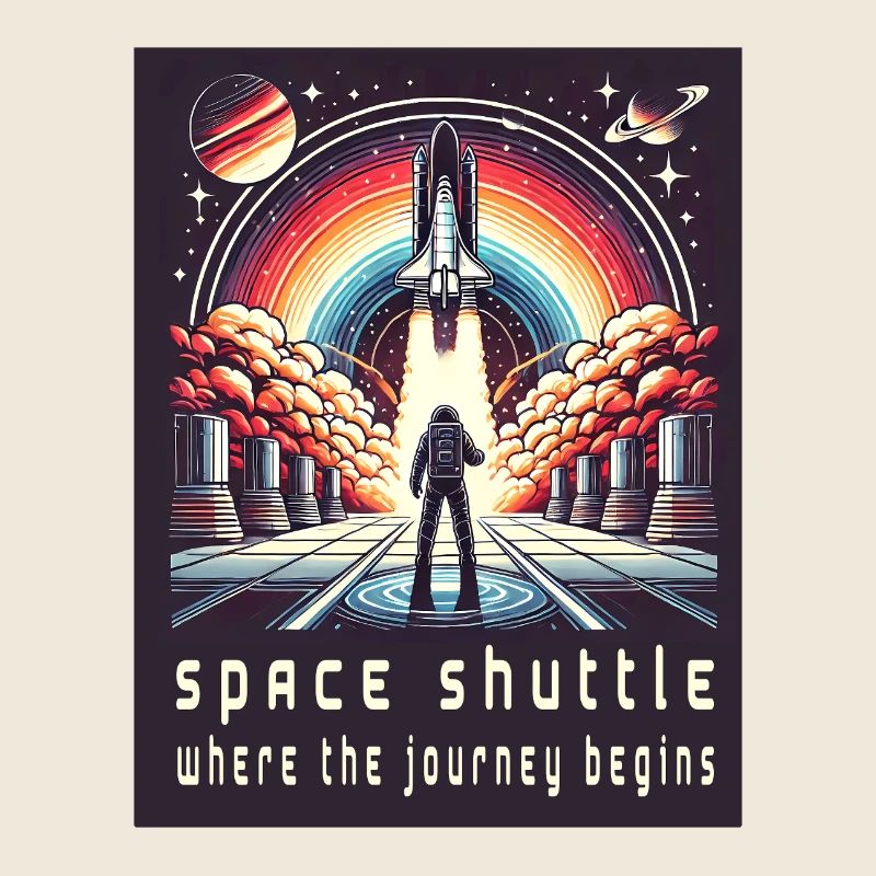 Navette spatiale - Le voyage commence
