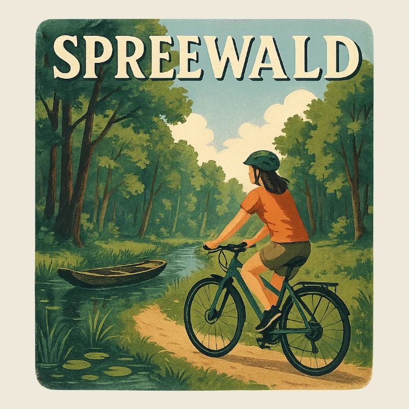 Vintage- Radfahrer