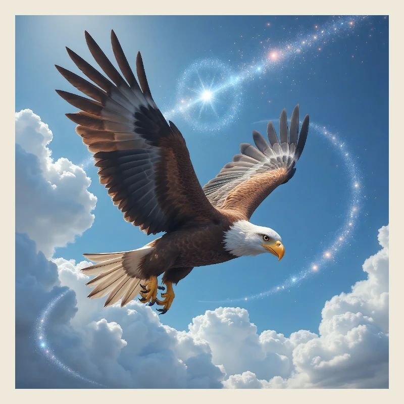 Power Animal Eagle Magestic