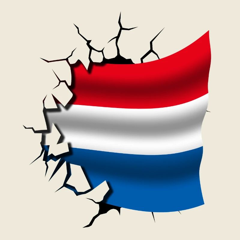 Bandera de Paises Bajos - Pays-Bas - Drapeau