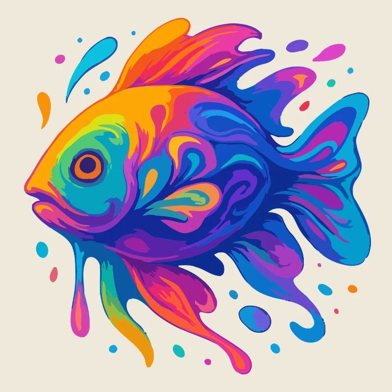 Regenbogen Fisch
