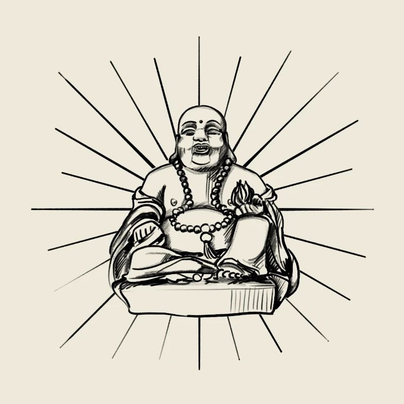 Buddha is shining