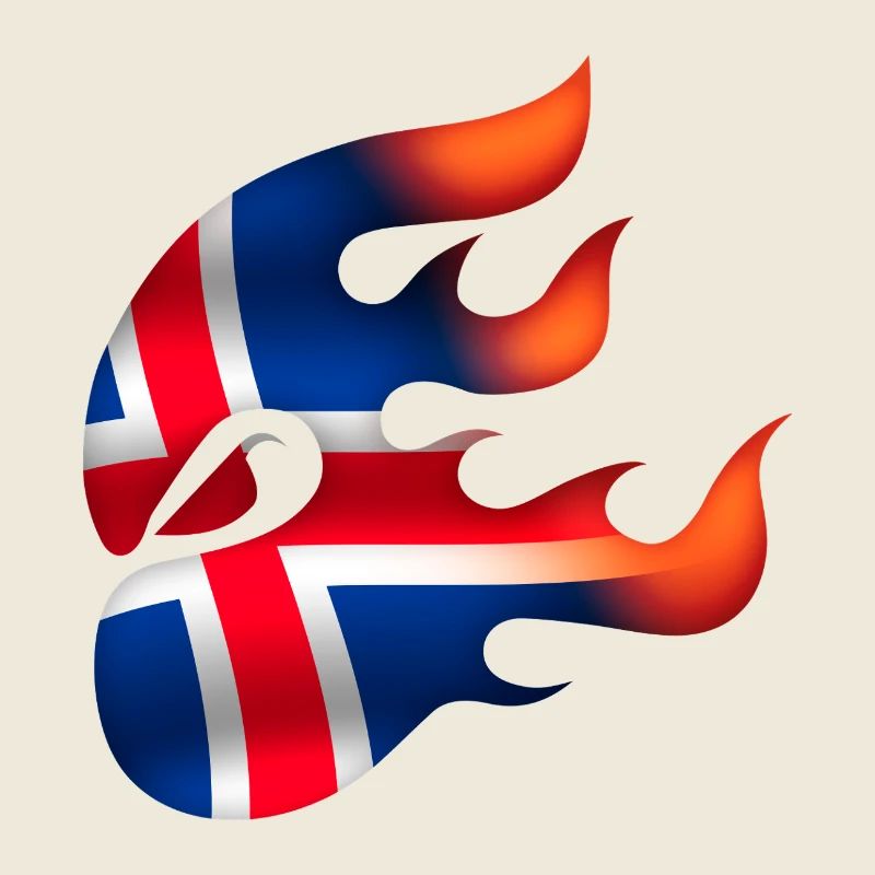 Drapeau de l’Islande - Islande - Ninja