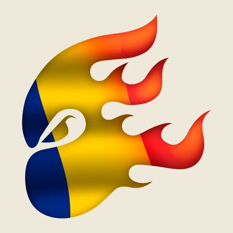 Drapeau de la Roumanie - Roumanie - Ninja