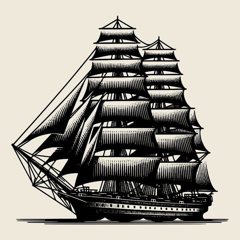 Seafarer feeling Wind and waves without engine