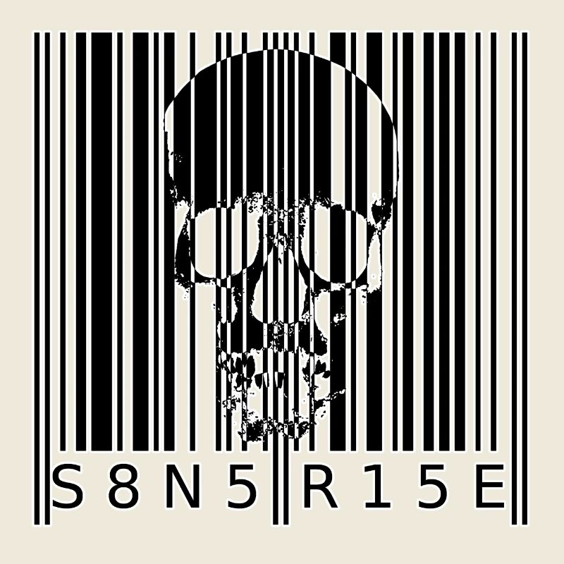 S8N5 R15E Demonic Barcode Street Style