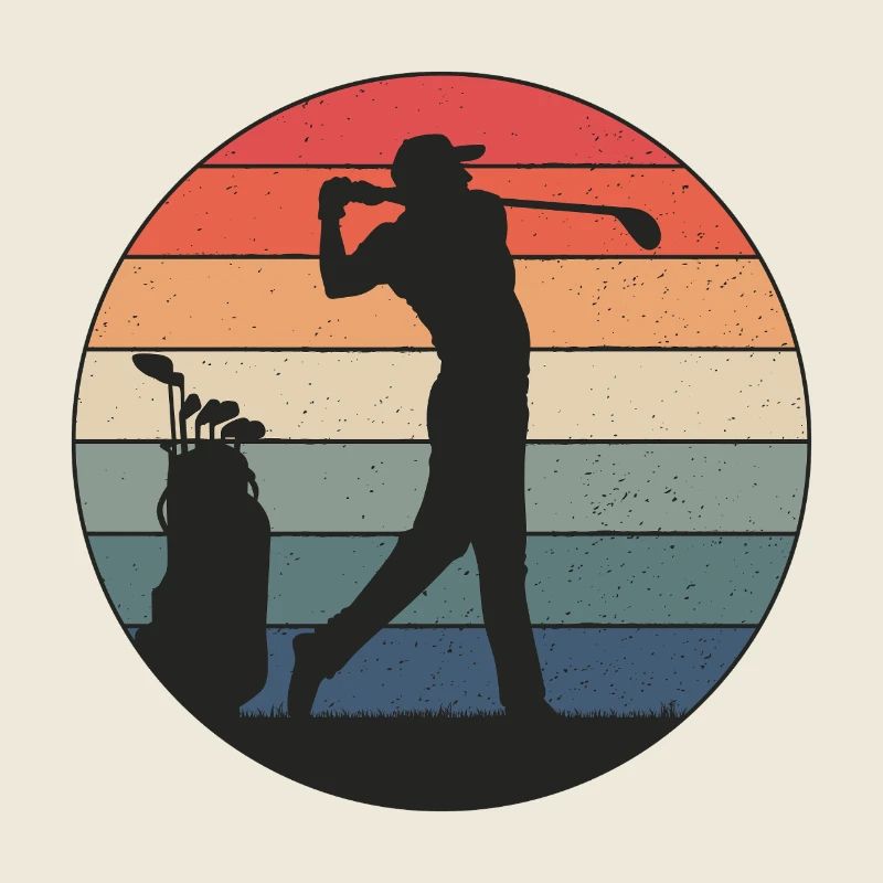 Golfer hits just right