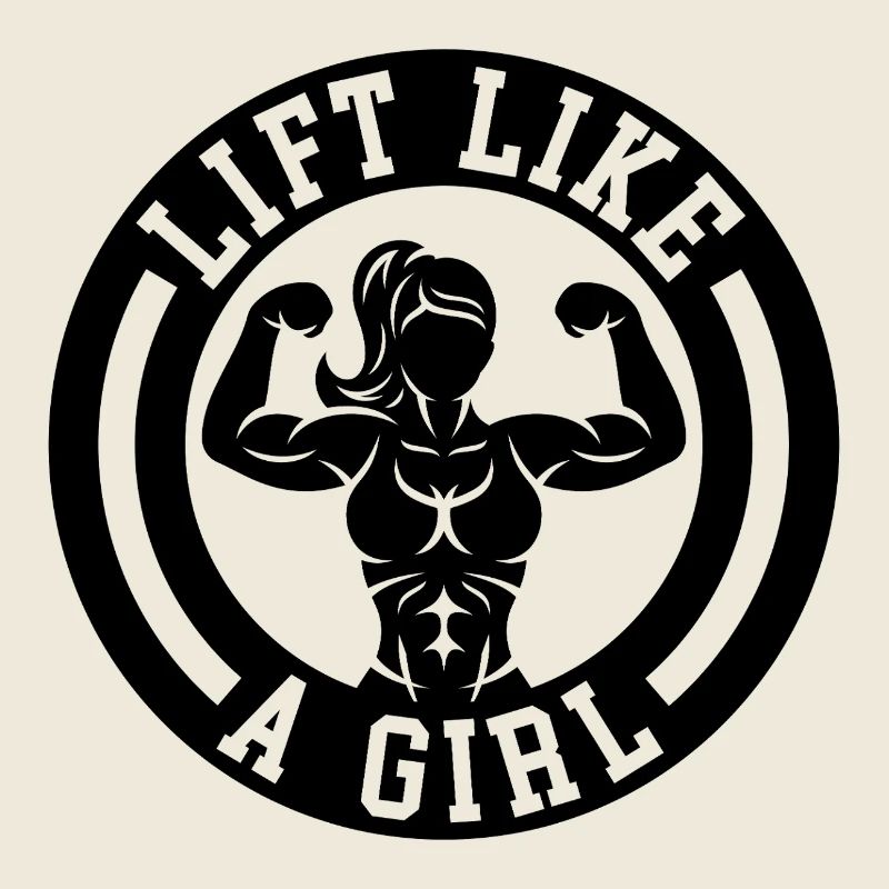 Heben Sie wie ein Mädchen