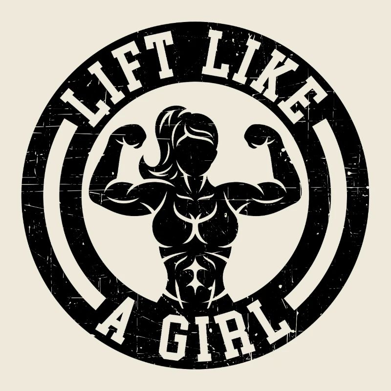 Heben Sie wie ein Mädchen