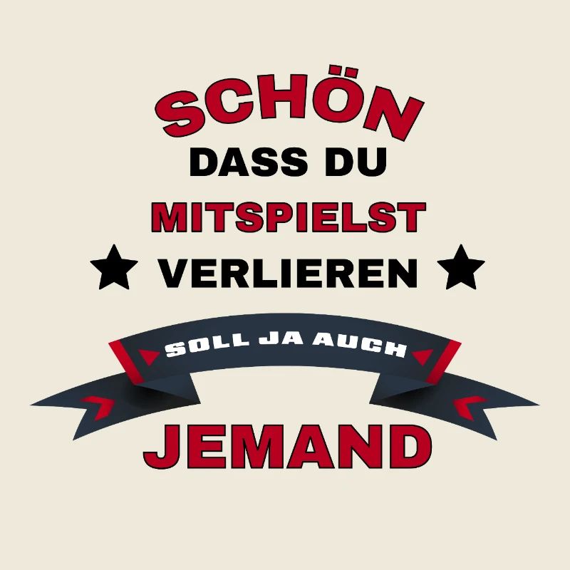 Lustiges Spruchdesign 