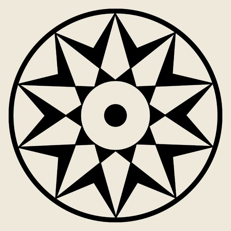 Celestial Decagram Mandala