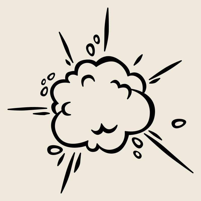 Comic Dust Cloud