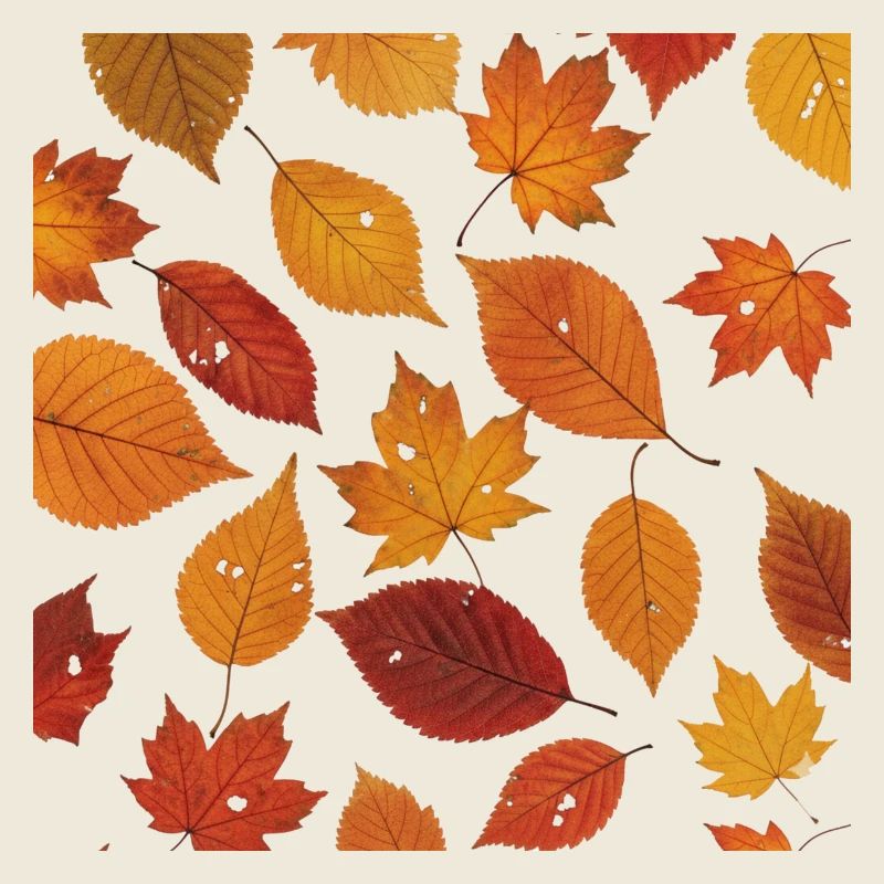 Motif de feuille d’automne