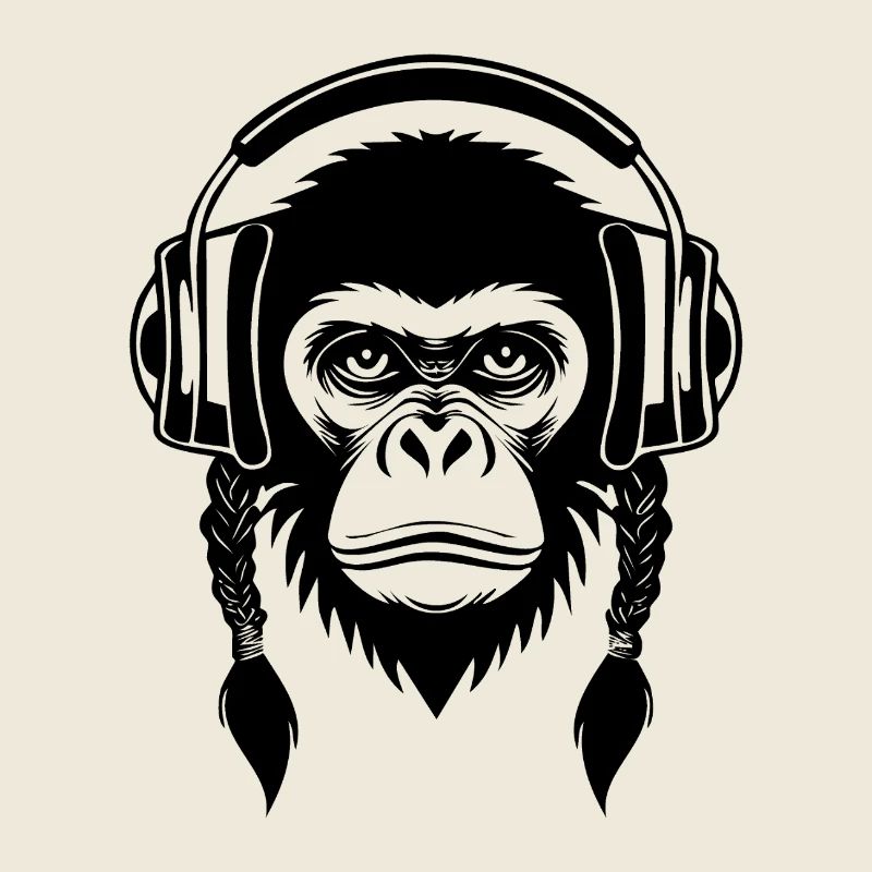 Masked Monkey Head Underground Beat Edition Shirt