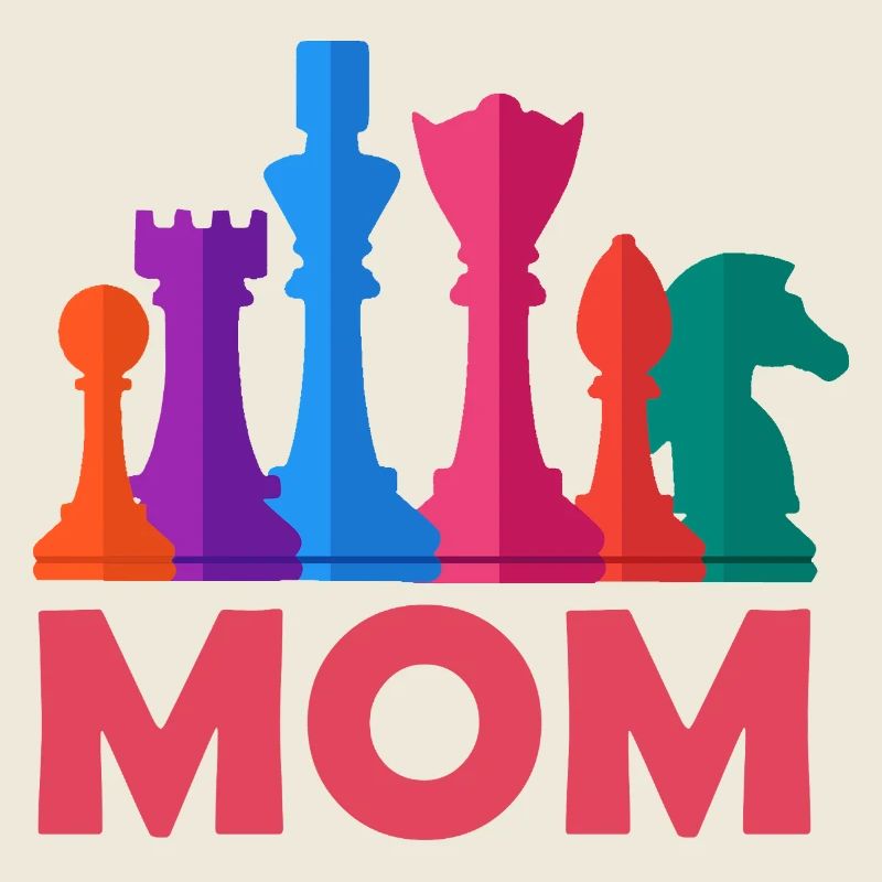 Chess Mom Schach Mama