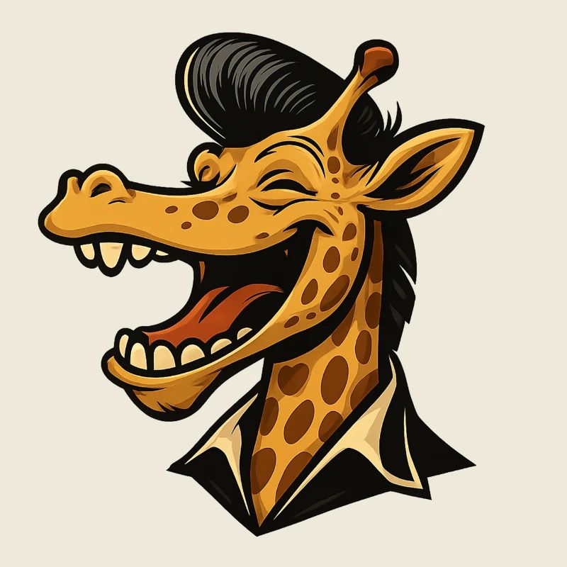 Stretch avec style – Cool Giraffe