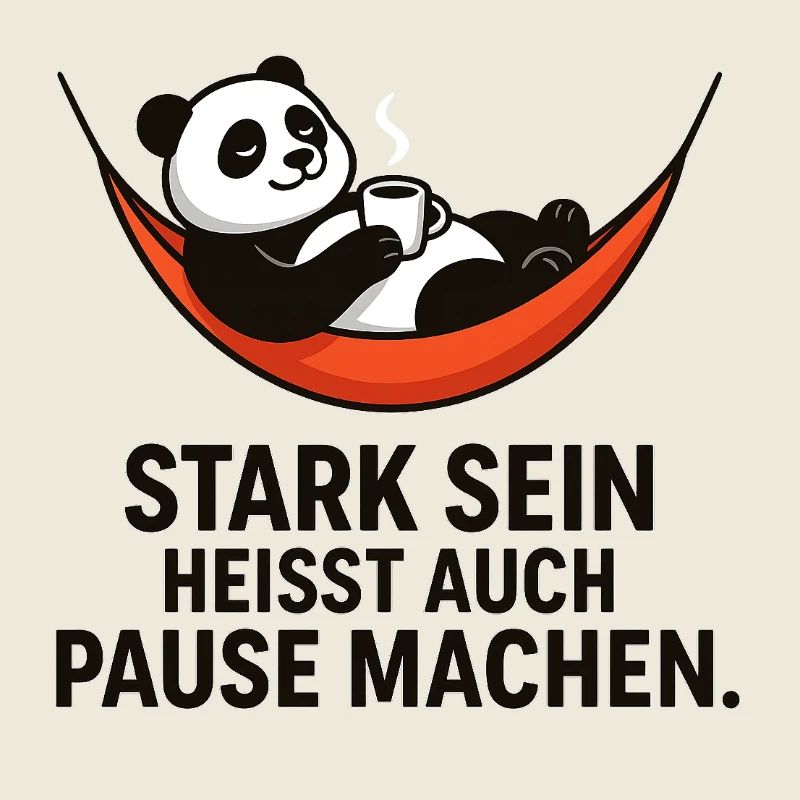Panda Break Power Saying