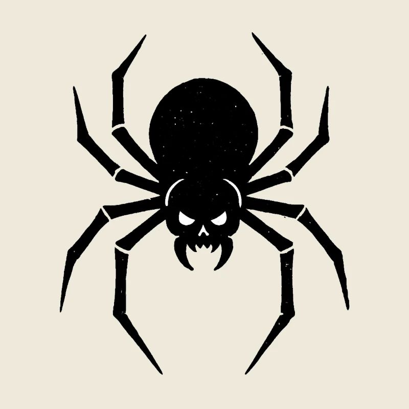 Halloween Spinne | Dunkle Spinne