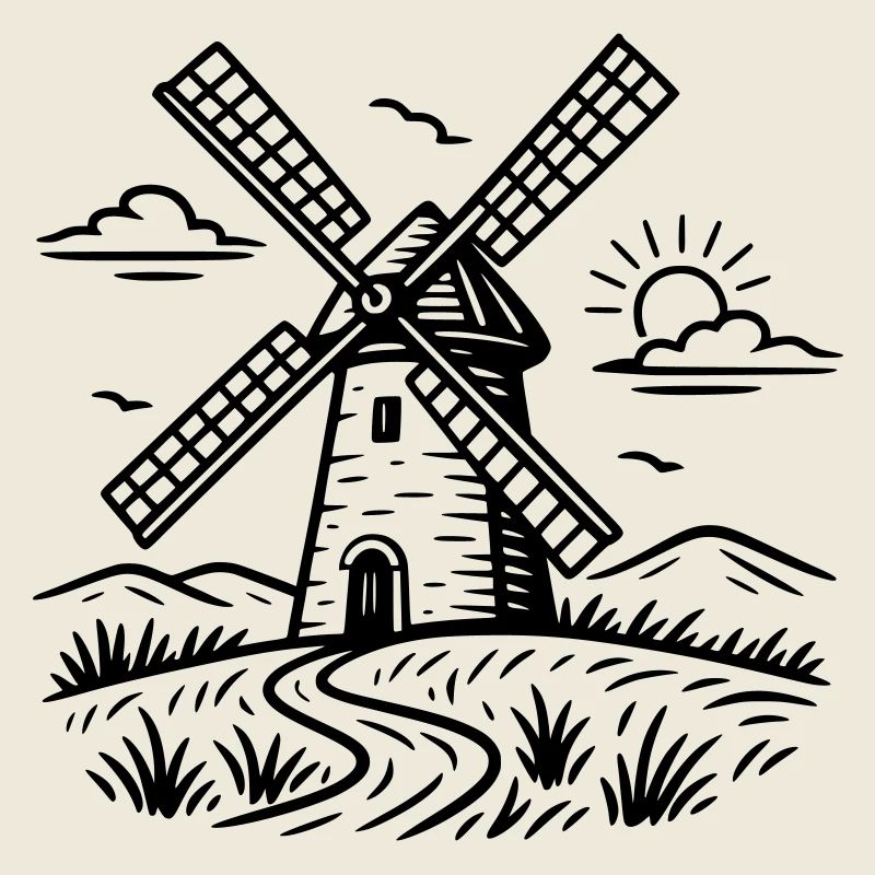 Windmühle