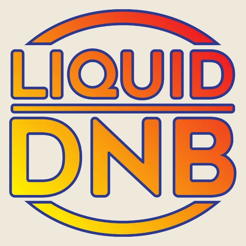 Liquid DNB Logo au néon