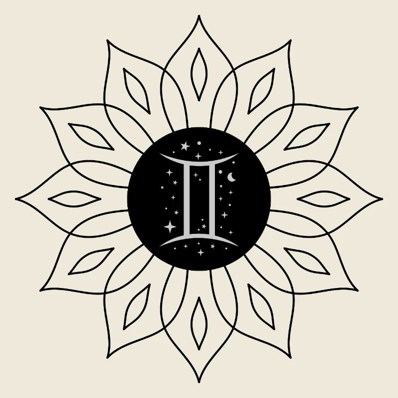 Zwillinge Kosmisch Elegant