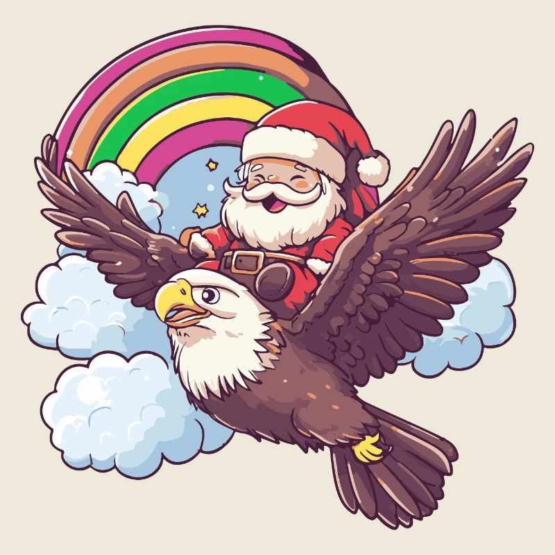 Aigle Père Noël Noël