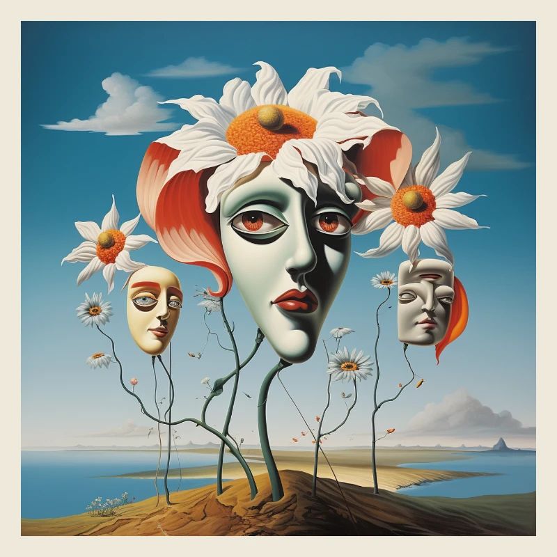 Masques de fleurs Dream