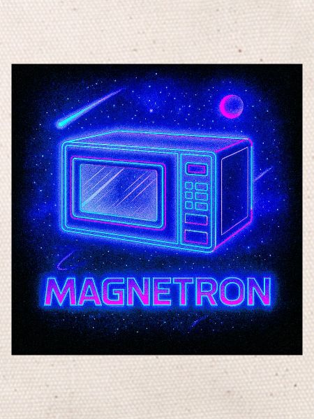 Microwave Neon Cosmos