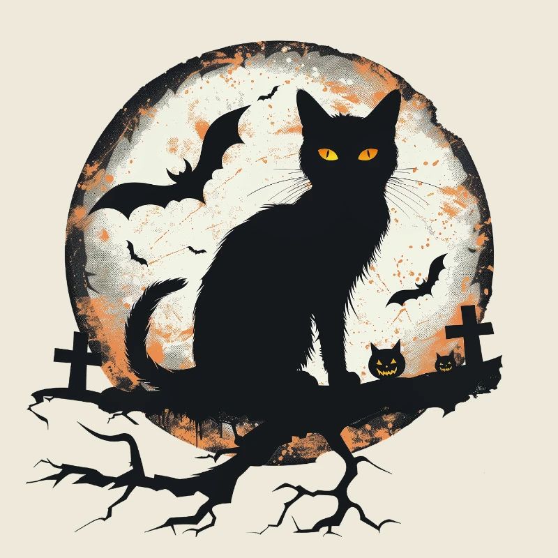 Katze Halloween