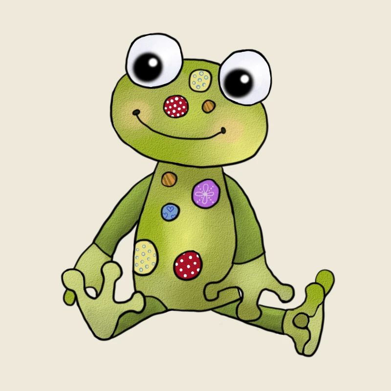 Frosch_mit_Punkten