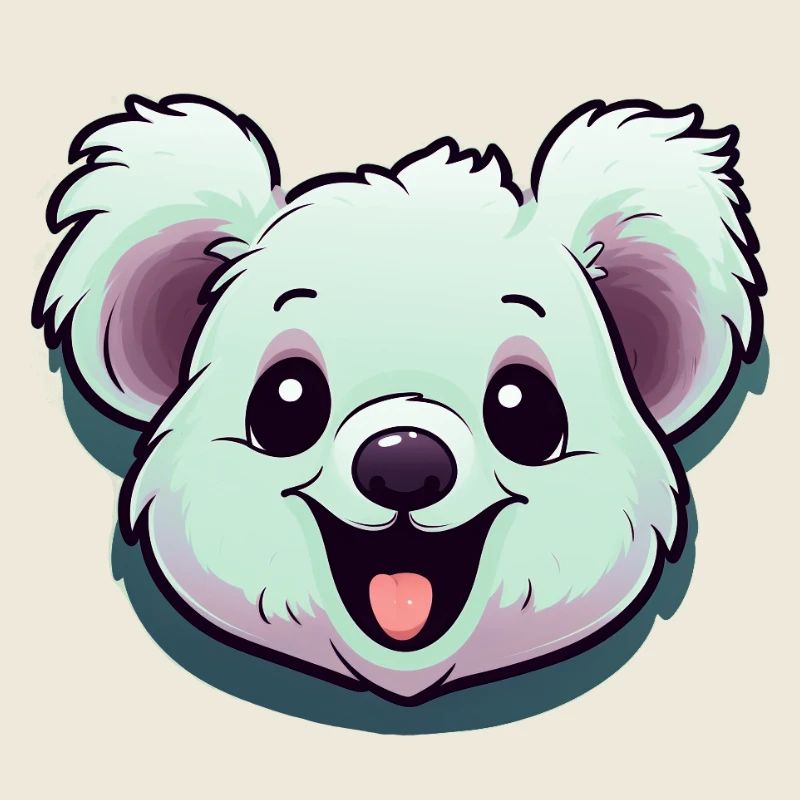 Lachender Koala
