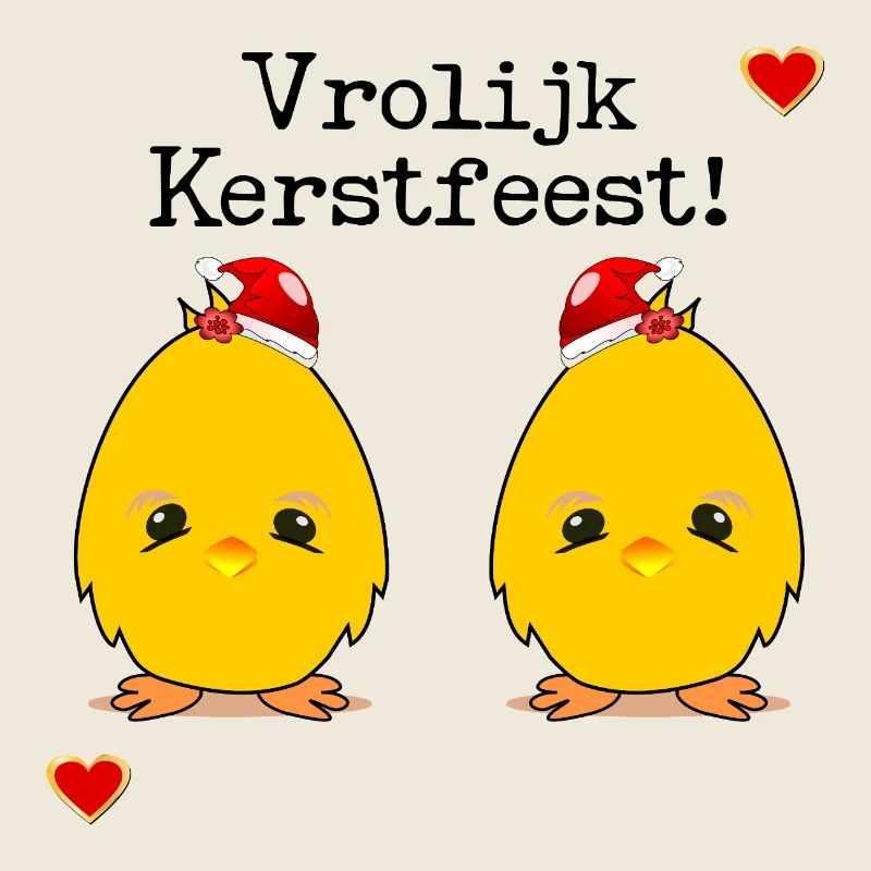 Frohe Weihnachtsküken