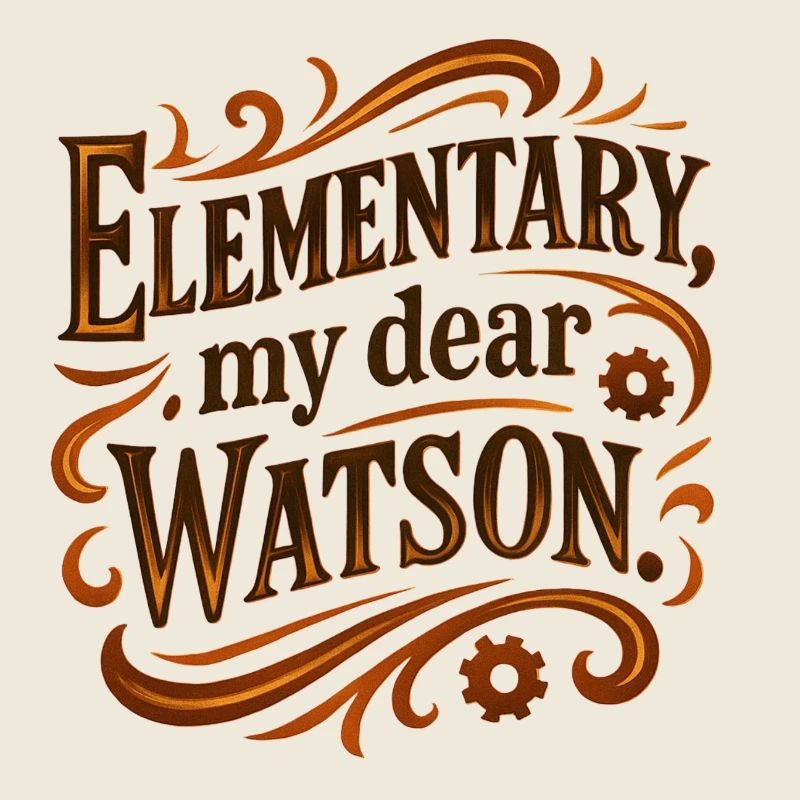 Elementary my dear Watson