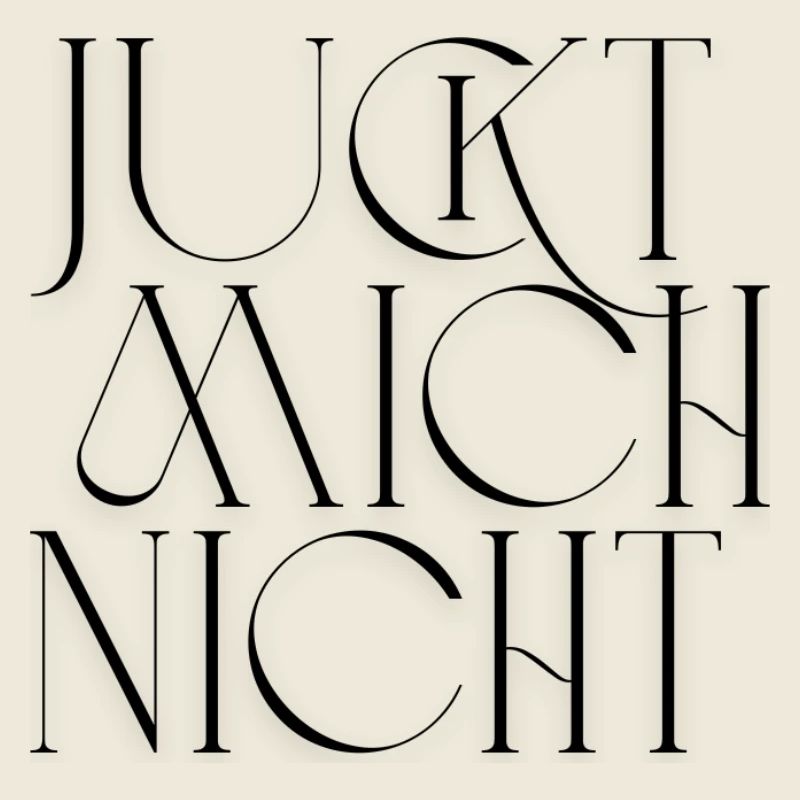 Don't Itch Me - Statement Design