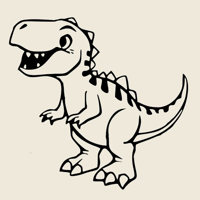 Dinosaur Black