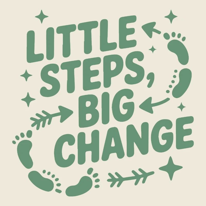Petits pas, grand changement