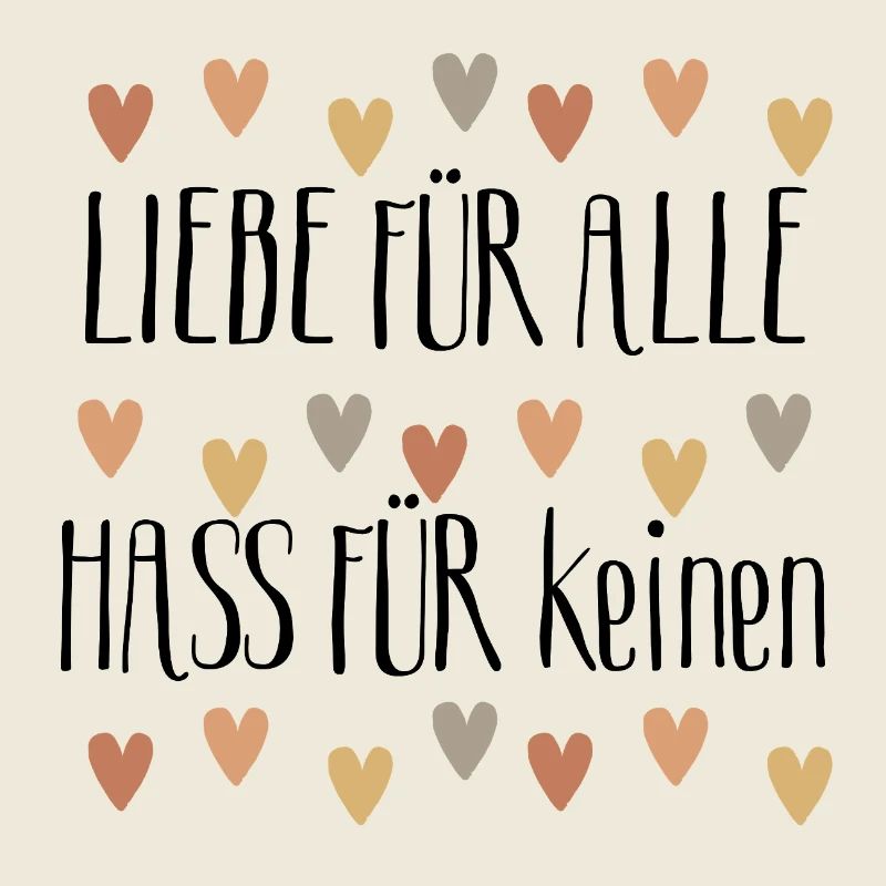 Love for all, hate for none, world peace