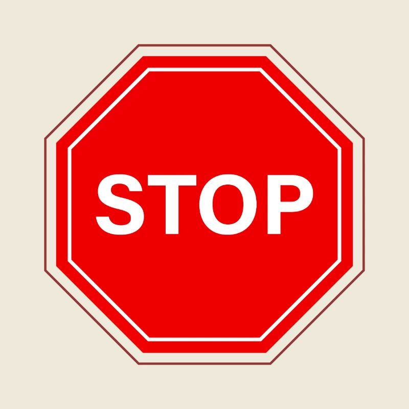 Panneau stop