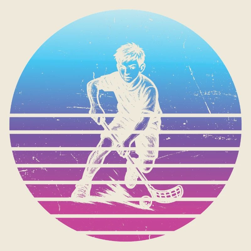 Conception compacte de floorball pour floorball