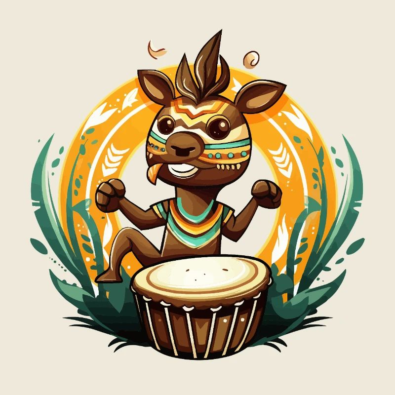 Drum Hero Tribal Foal