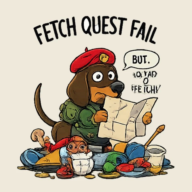 Fetch Quest Fail Pup