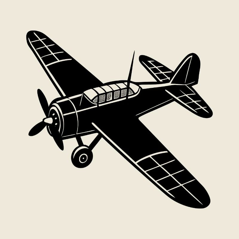 Altes Flugzeug