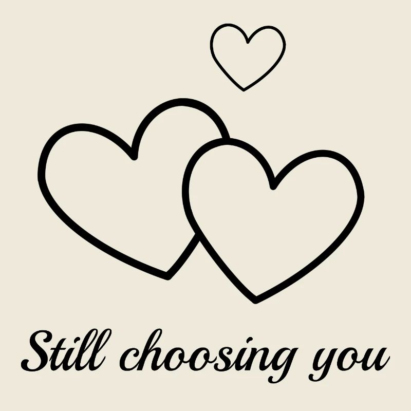 Ich wähle dich immer noch – ein einfaches und süßes Geschenk