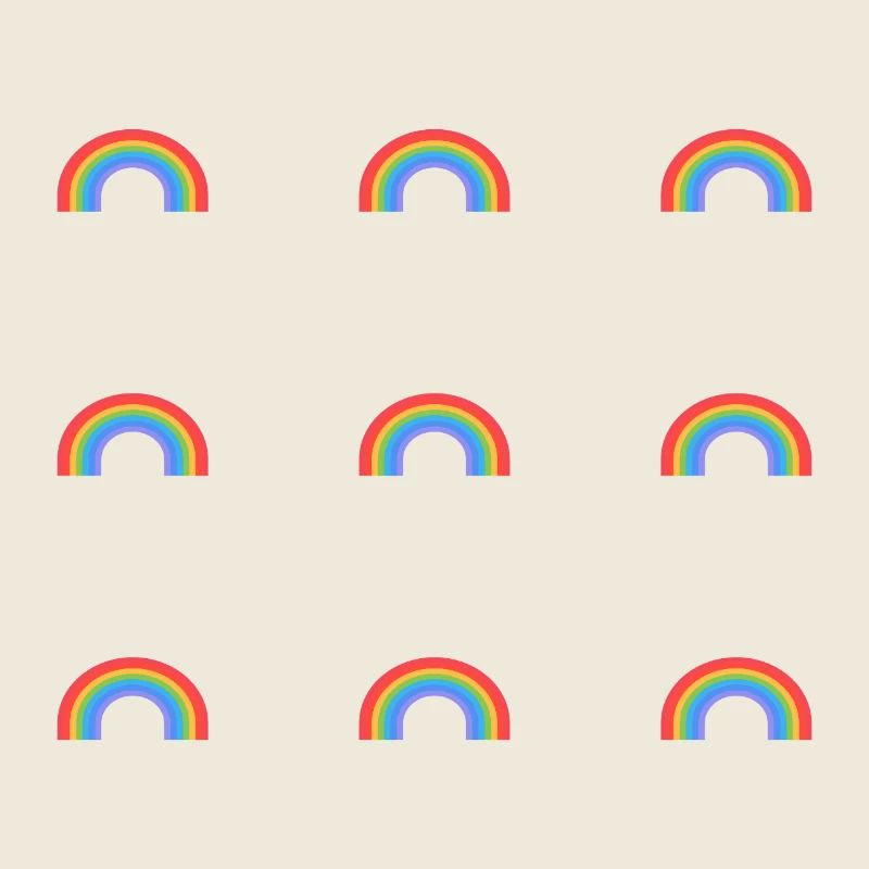 Regenbogen-Muster