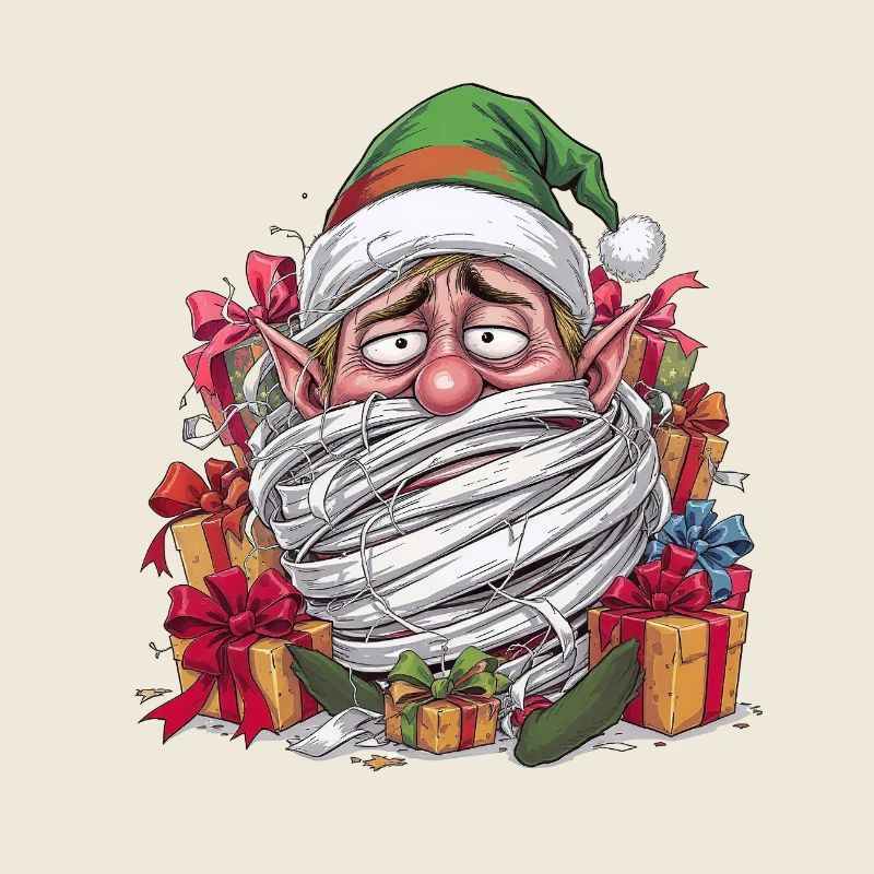 Le Père Noël noué