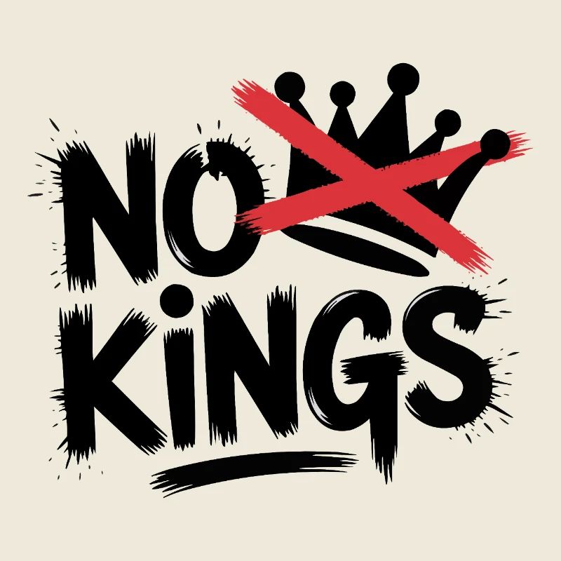 No Kings Statement Design