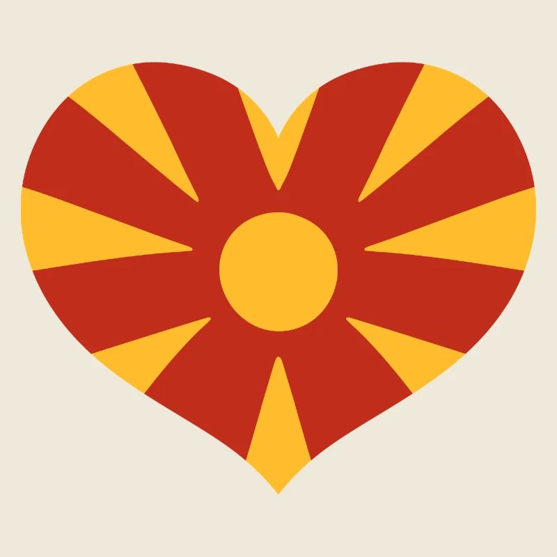 Makedonienherz-Emblem