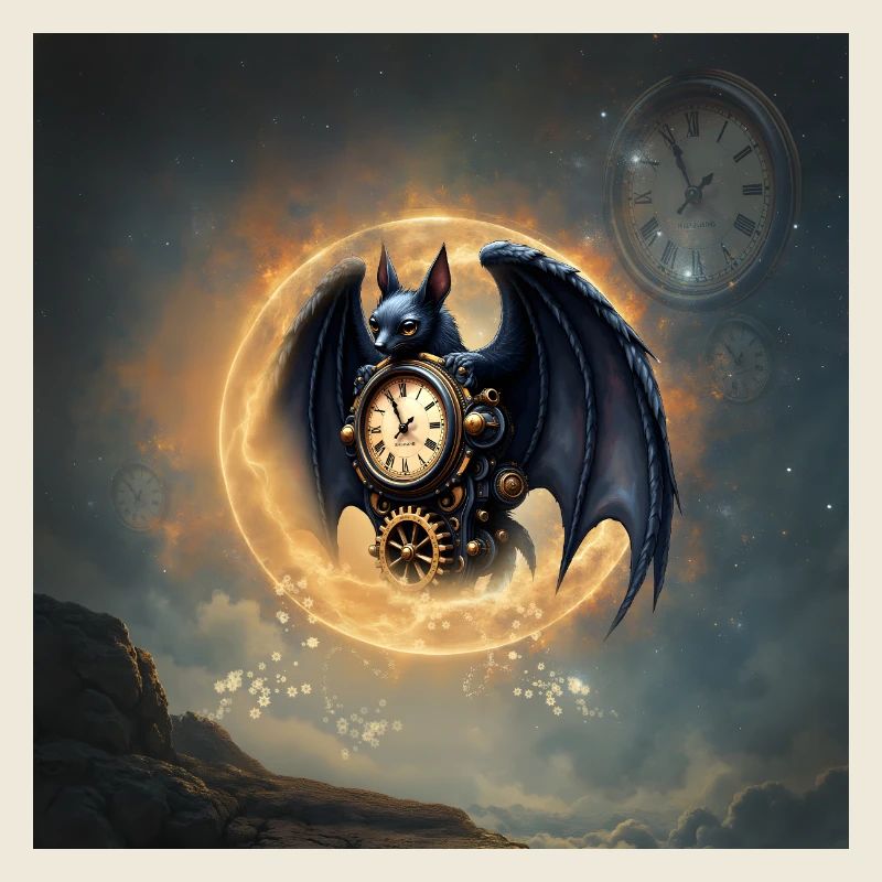 Steampunk Winged Watch