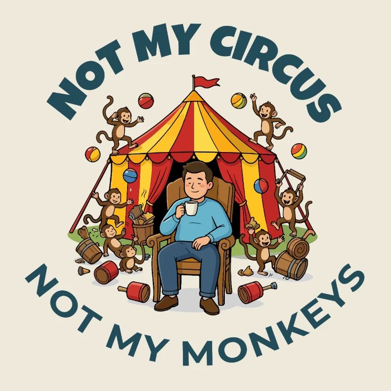 Pas mon cirque, pas mes singes